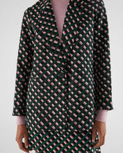 Load image into Gallery viewer, Compania Fantastica Geometric Print Blazer