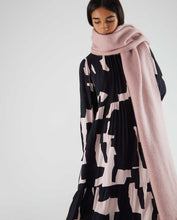 Load image into Gallery viewer, Compania Fantastica Midi Long Block Print Dress - Pink/Black