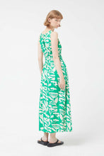 Load image into Gallery viewer, Compania Fantastica Hortensia Dress - Green Floral