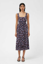 Load image into Gallery viewer, Compania Fantastica Midi Dress - Jacaranda Floral