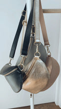 Load image into Gallery viewer, Cross Body Moon Bag - Stone