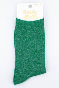 Glitter Socks - Green