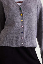 Load image into Gallery viewer, Compania Fantastică Grey Knitted Cardigan