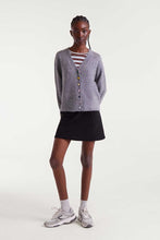 Load image into Gallery viewer, Compania Fantastică Grey Knitted Cardigan