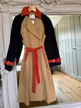 Load image into Gallery viewer, Block Coloured Trench Coat
