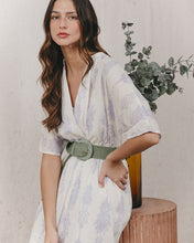 Load image into Gallery viewer, Grace & Mila Kaspian Dress - Ecru/Lilac