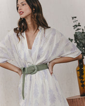 Load image into Gallery viewer, Grace & Mila Kaspian Dress - Ecru/Lilac