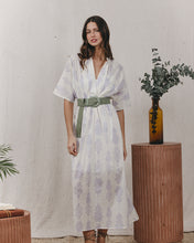 Load image into Gallery viewer, Grace & Mila Kaspian Dress - Ecru/Lilac