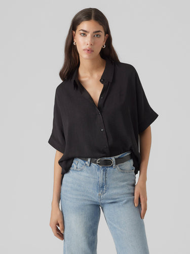 Vero Moda Katrine Oversized Shirt - Black