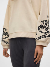 Load image into Gallery viewer, Vero Moda VELO L/S SWEAT Top Boutique - Birch/Black