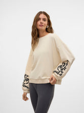 Load image into Gallery viewer, Vero Moda VELO L/S SWEAT Top Boutique - Birch/Black