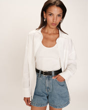 Load image into Gallery viewer, Grace & Mila Rice Denim Shorts - Blue