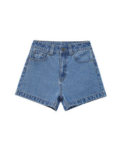 Load image into Gallery viewer, Grace & Mila Rice Denim Shorts - Blue