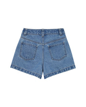 Load image into Gallery viewer, Grace & Mila Rice Denim Shorts - Blue