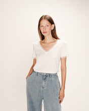 Load image into Gallery viewer, Grace & Mila Rome Top - Ecru