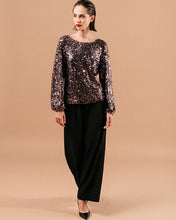 Load image into Gallery viewer, Grace & Mila Ludmila Top - Chocolat