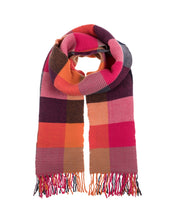 Load image into Gallery viewer, Alex Max Ribbed Check Scarf