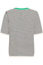 Load image into Gallery viewer, Kaffe Lizza Pullover - Black Stripe