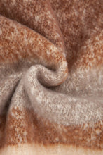 Load image into Gallery viewer, Neutral Colour Block Stripe Scarf - Neutral