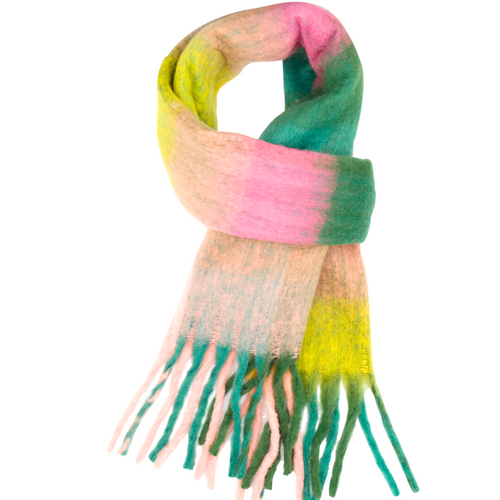 Chunky Check Scarf - Brights