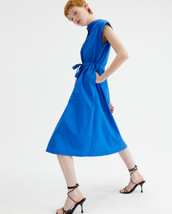 Compania Fantastica Midi Shirt Dress - Blue