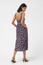Load image into Gallery viewer, Compania Fantastica Midi Dress - Jacaranda Floral