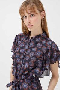 Compania Fantastica Shirt Dress - Jacaranda