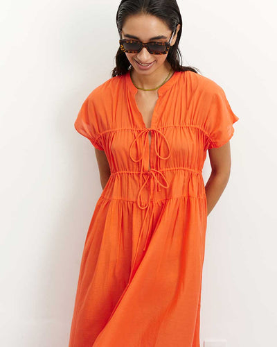 Compania Fantastica Maxi Dress - Orange