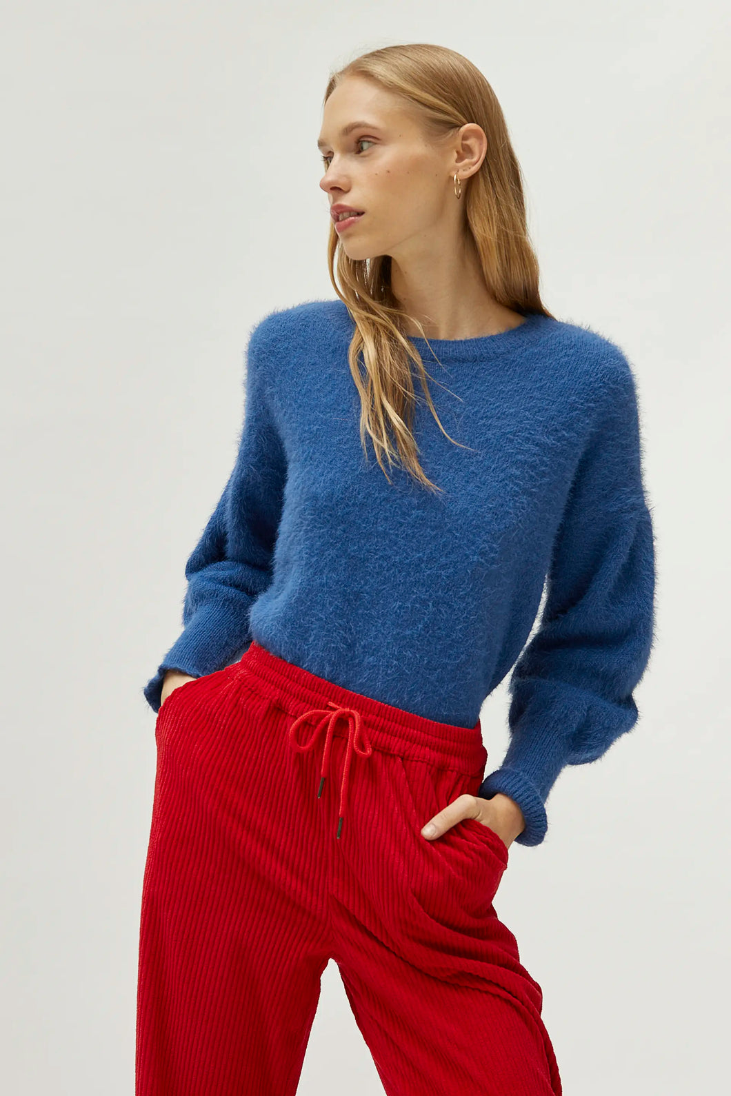 Compania Fantastica Fluffy Jumper - Blue