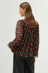 Compania Fantastica Polka Dot Top