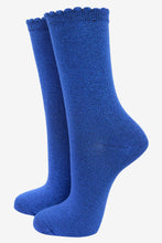 Load image into Gallery viewer, Glitter Socks - Blue