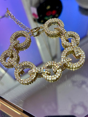 Crystal Circles Bracelet