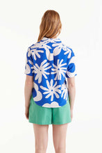 Load image into Gallery viewer, Compania Fantastică Bluet Blue Print Shirt