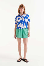 Load image into Gallery viewer, Compania Fantastică Bluet Blue Print Shirt