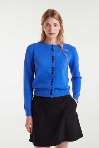 Compania Fantastică Blue Knit Cardigan