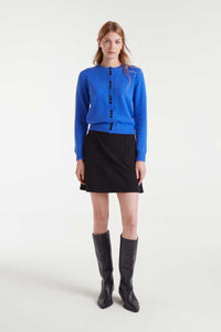 Compania Fantastică Blue Knit Cardigan