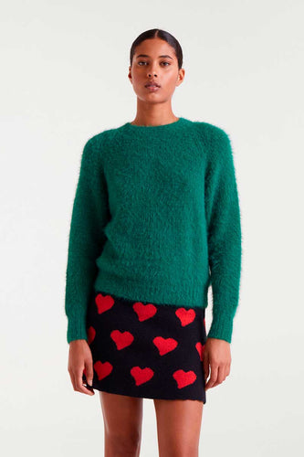 Compania Fantastica Fluffy Jumper - Green