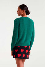 Load image into Gallery viewer, Compania Fantastica Fluffy Jumper - Green