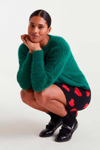 Load image into Gallery viewer, Compania Fantastica Fluffy Jumper - Green