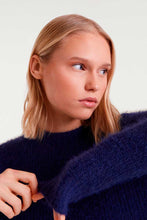 Load image into Gallery viewer, Compania Fantastica Fluffy Jumper - Navy
