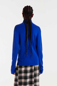 Compania Fantastica Fine Knit Polo - Blue