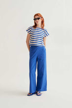 Load image into Gallery viewer, Compania Fantastică Cotton Trousers - Blue