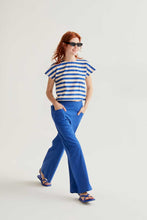 Load image into Gallery viewer, Compania Fantastică Cotton Trousers - Blue