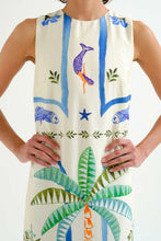 Load image into Gallery viewer, Compania Fantastica Palm Print Dress