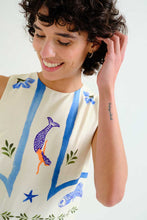 Load image into Gallery viewer, Compania Fantastica Palm Print Dress