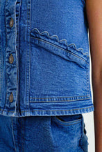 Load image into Gallery viewer, Compania Fantastica Denim Vest