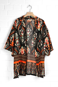 Betsy Open Shirt Kimono - Mandala