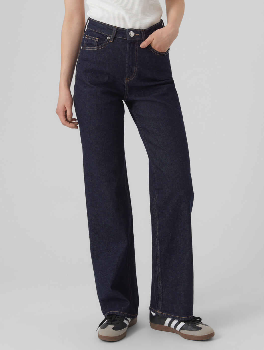 Vero Moda Tessa Denim Jean - Dark Blue