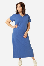 Load image into Gallery viewer, Jersey Maxi Dress - Blue