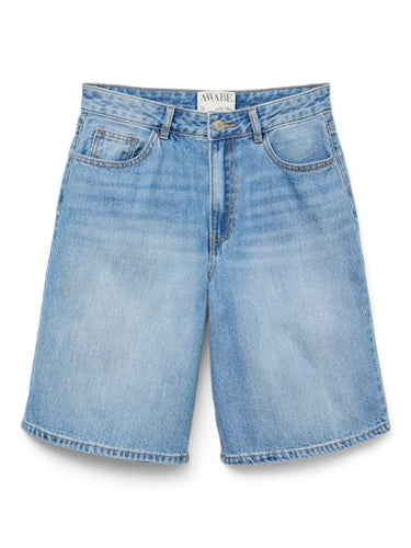 Vero Moda Sage Bermuda Shorts - Blue Denim
